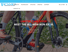 Tablet Screenshot of irwincycling.com